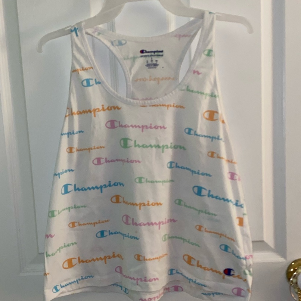 Champion Ladies Rainbow Emblem “C” Tank Top